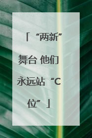 “两新”舞台 他们永远站“C位”