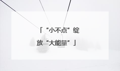 “小不点”绽放“大能量”