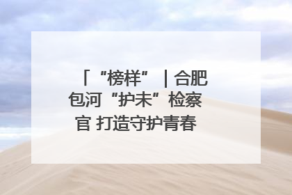 “榜样”｜合肥包河“护未”检察官 打造守护青春成长的永恒灯塔
