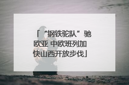 “钢铁驼队”驰欧亚 中欧班列加快山西开放步伐