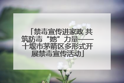 禁毒宣传进家政 共筑防毒“她”力量——十堰市茅箭区多形式开展禁毒宣传活动