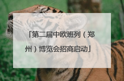 第二届中欧班列（郑州）博览会招商启动