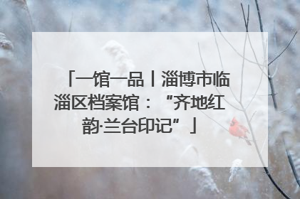 一馆一品丨淄博市临淄区档案馆：“齐地红韵·兰台印记”