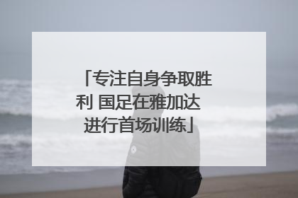 专注自身争取胜利 国足在雅加达进行首场训练
