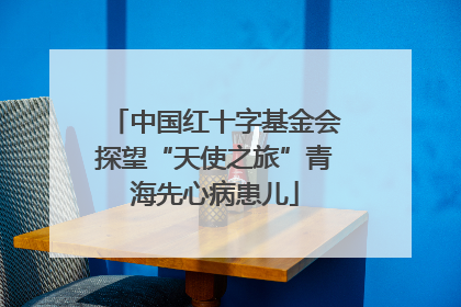 中国红十字基金会探望“天使之旅”青海先心病患儿