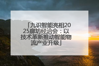 九识智能亮相2025廊坊经洽会：以技术革新推动智能物流产业升级