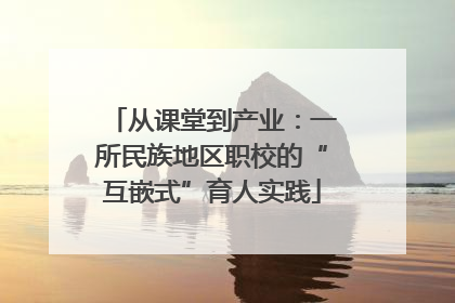 从课堂到产业：一所民族地区职校的“互嵌式”育人实践