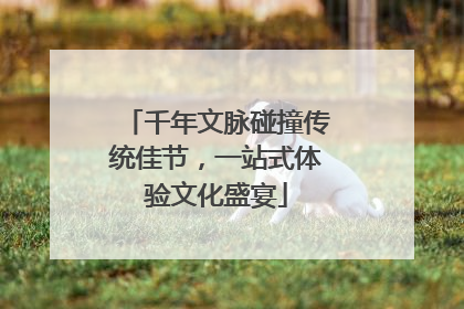 千年文脉碰撞传统佳节，一站式体验文化盛宴