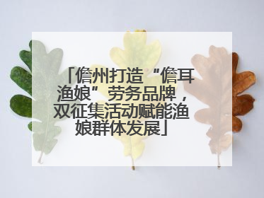 儋州打造“儋耳渔娘”劳务品牌，双征集活动赋能渔娘群体发展