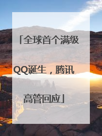 全球首个满级QQ诞生，腾讯高管回应