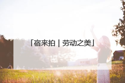 宿来拍｜劳动之美
