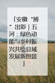 安徽“搏”出彩｜五河：绿色动能与乡村振兴共绘县域发展新图景