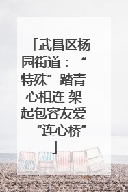武昌区杨园街道：“特殊”踏青心相连 架起包容友爱“连心桥”
