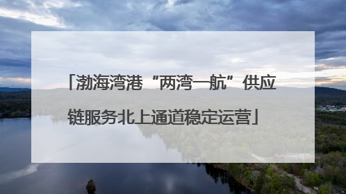渤海湾港“两湾一航”供应链服务北上通道稳定运营