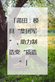 莆田：模具“集团军”，助力制造变“质造”