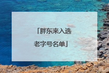 胖东来入选老字号名单
