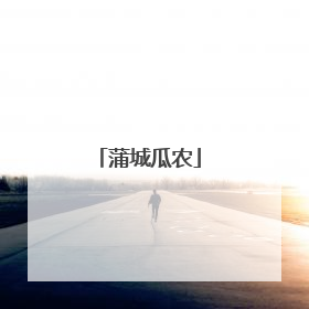 蒲城瓜农