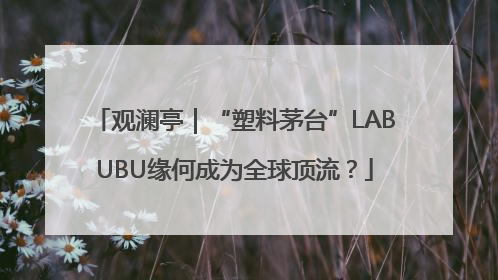 观澜亭｜“塑料茅台”LABUBU缘何成为全球顶流？