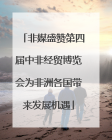 非媒盛赞第四届中非经贸博览会为非洲各国带来发展机遇