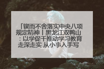 锲而不舍落实中央八项规定精神丨黑龙江双鸭山：以学促干推动学习教育走深走实 从小事入手写好“民生答卷”