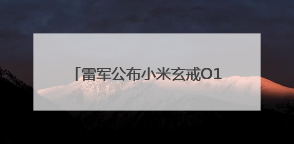 雷军公布小米玄戒O1旗舰处理器创始纪念品 芯片设计图镌刻铝板