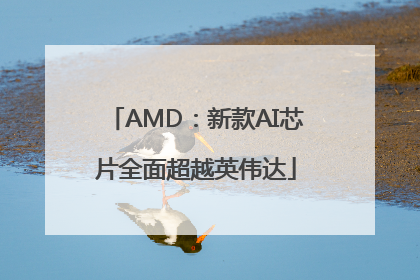 AMD：新款AI芯片全面超越英伟达