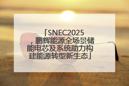 SNEC2025，鹏辉能源全场景储能电芯及系统助力构建能源转型新生态